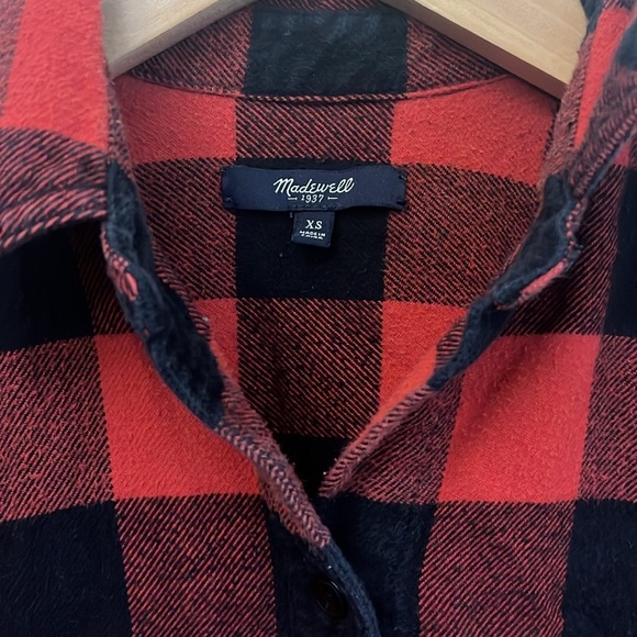 Madewell Buffalo plaid flannel size XS - Picture 2 of 4